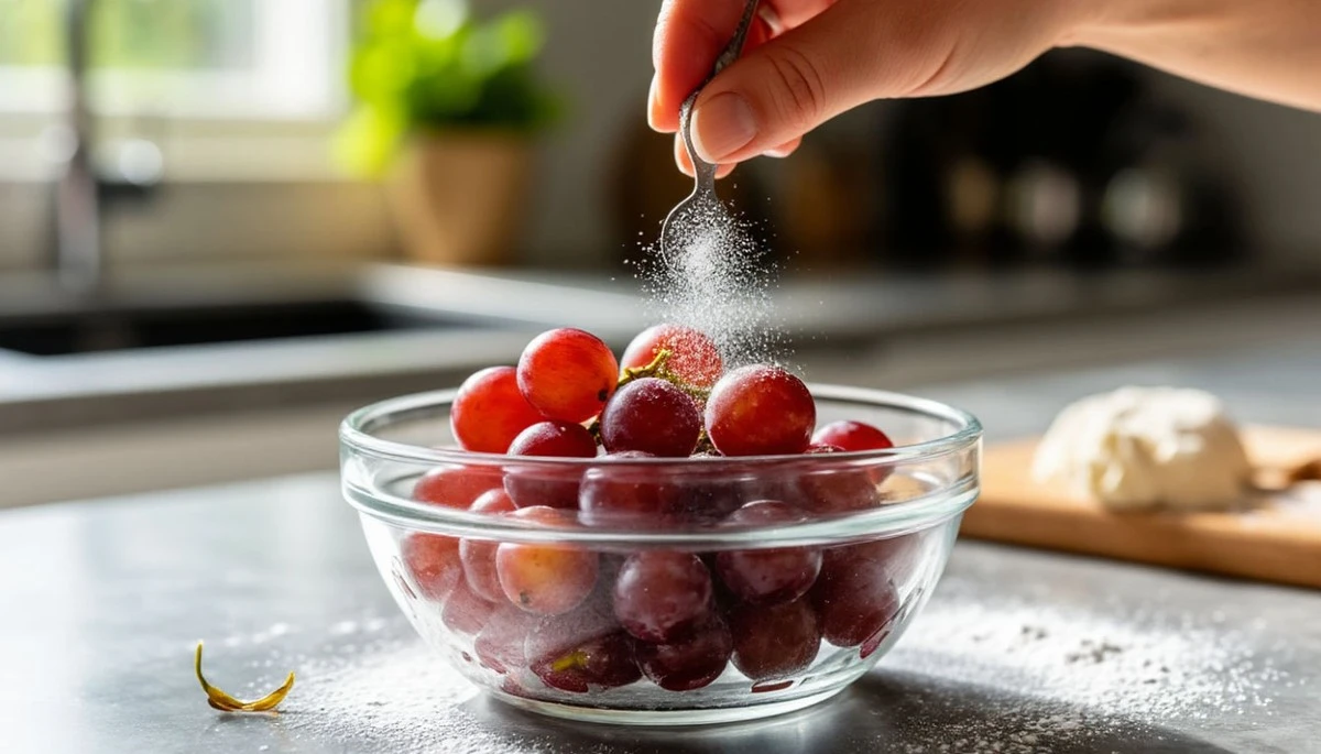 Dlaczego doświadczone gospodynie zawsze dodają łyżkę sody do wody z winogronami