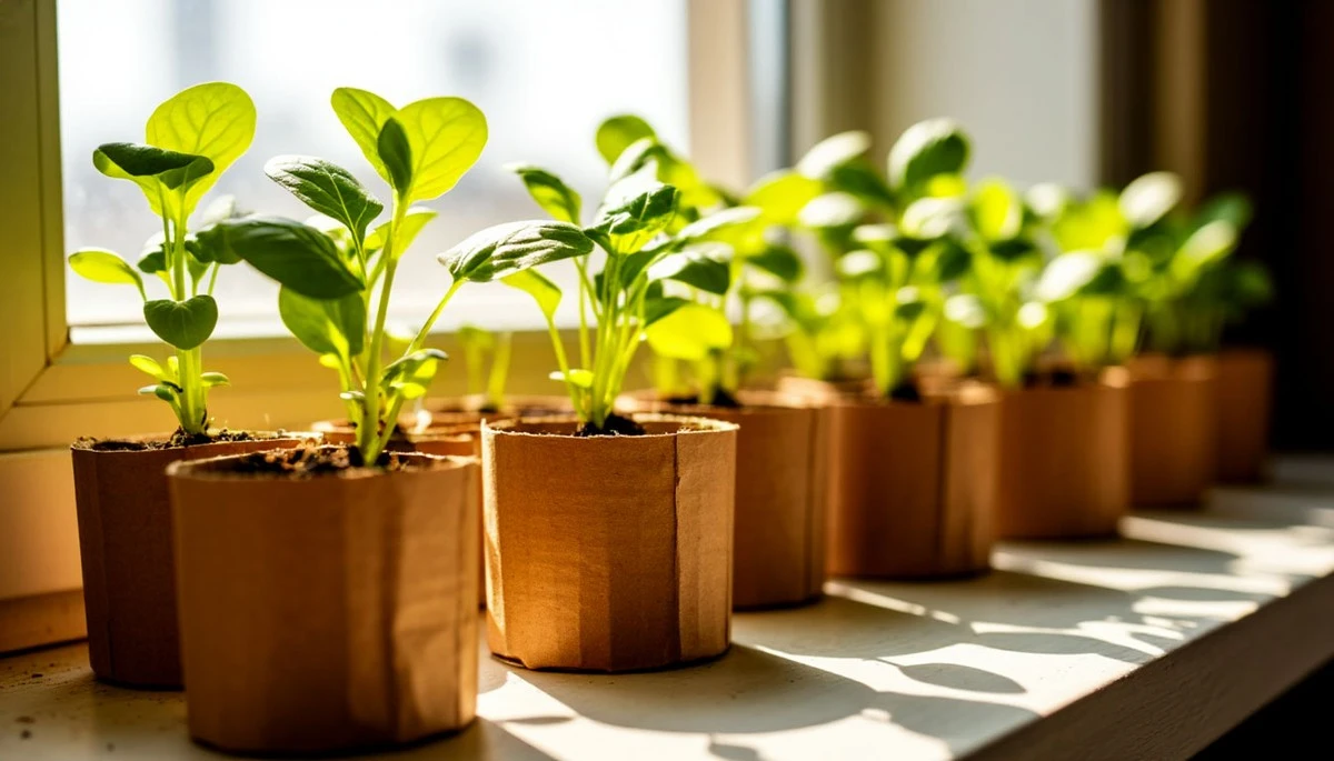 Dlaczego doświadczeni ogrodnicy zbierają rolki po papierze toaletowym przez całą zimę