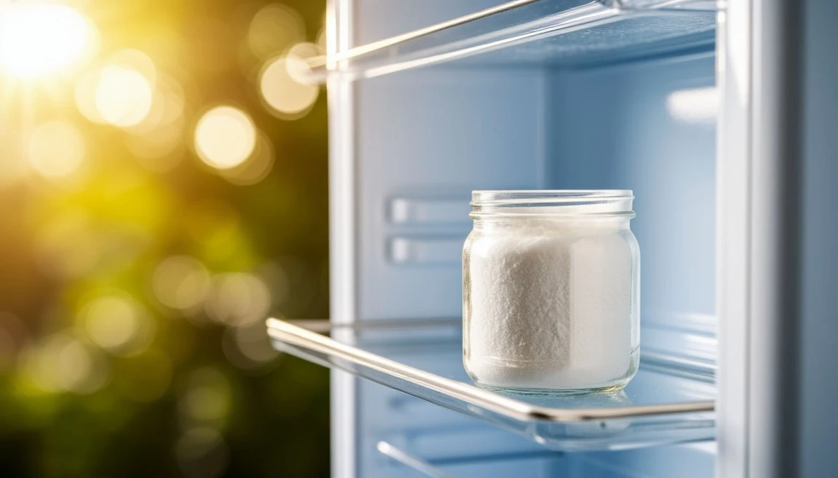 Dlaczego warto trzymać otwarty słoik sody oczyszczonej w lodówce