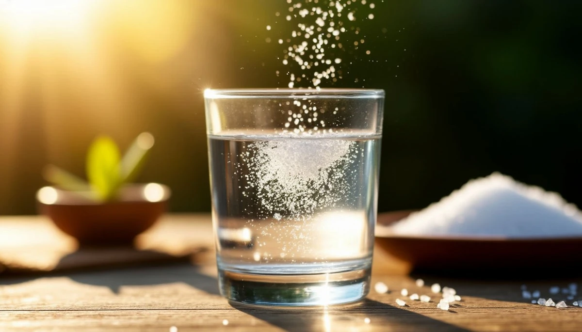 Dlaczego piłam wodę z solą każdego ranka i co na to moje ciało