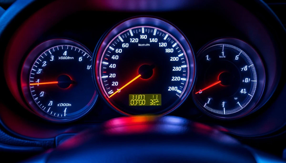 Prędkość, przy której samochód pali najmniej