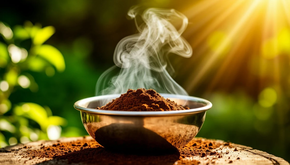 Dlaczego doświadczeni działkowcy zawsze palą zmieloną kawę na tarasie