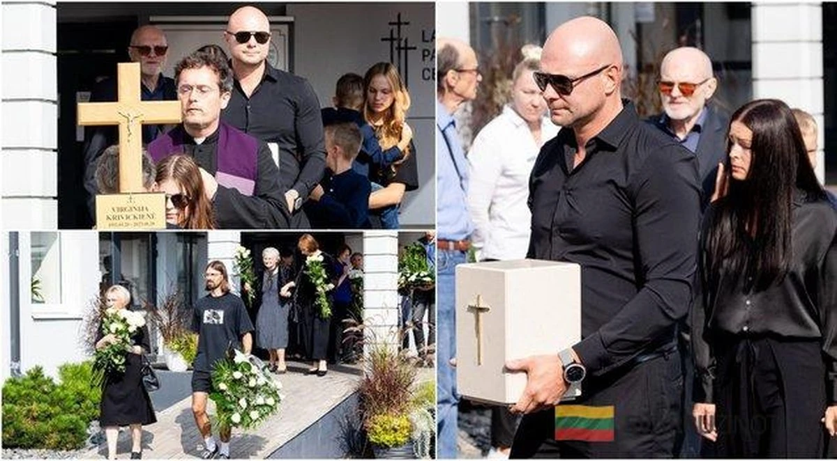 Krivickas w żałobie: Pożegnanie matki Virginiji