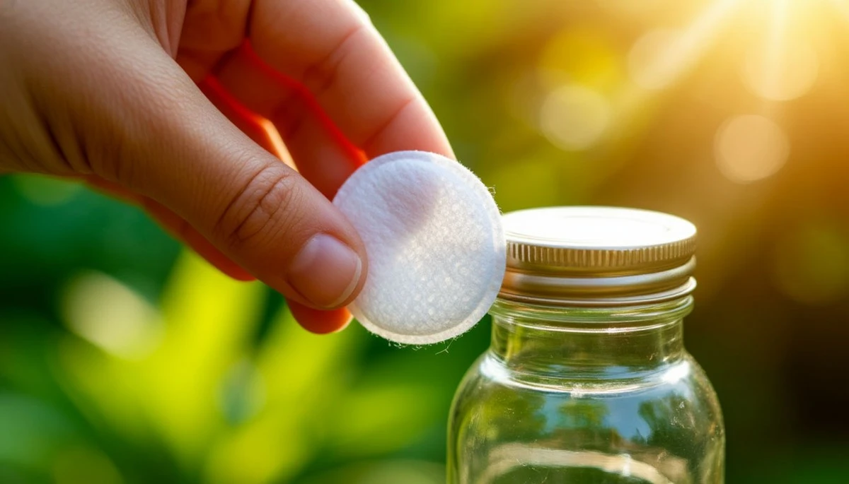 Dlaczego warto włożyć kawałek wacika do nakrętki od butelki