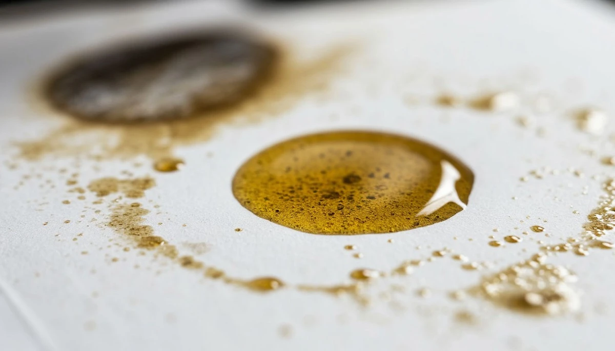 Dlaczego warto upuścić kroplę benzyny na kartkę papieru