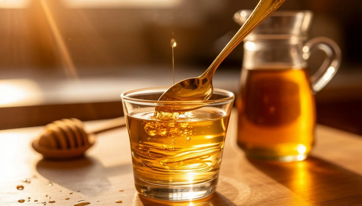 Dlaczego warto wrzucić łyżeczkę miodu do szklanki wody zaraz po przebudzeniu