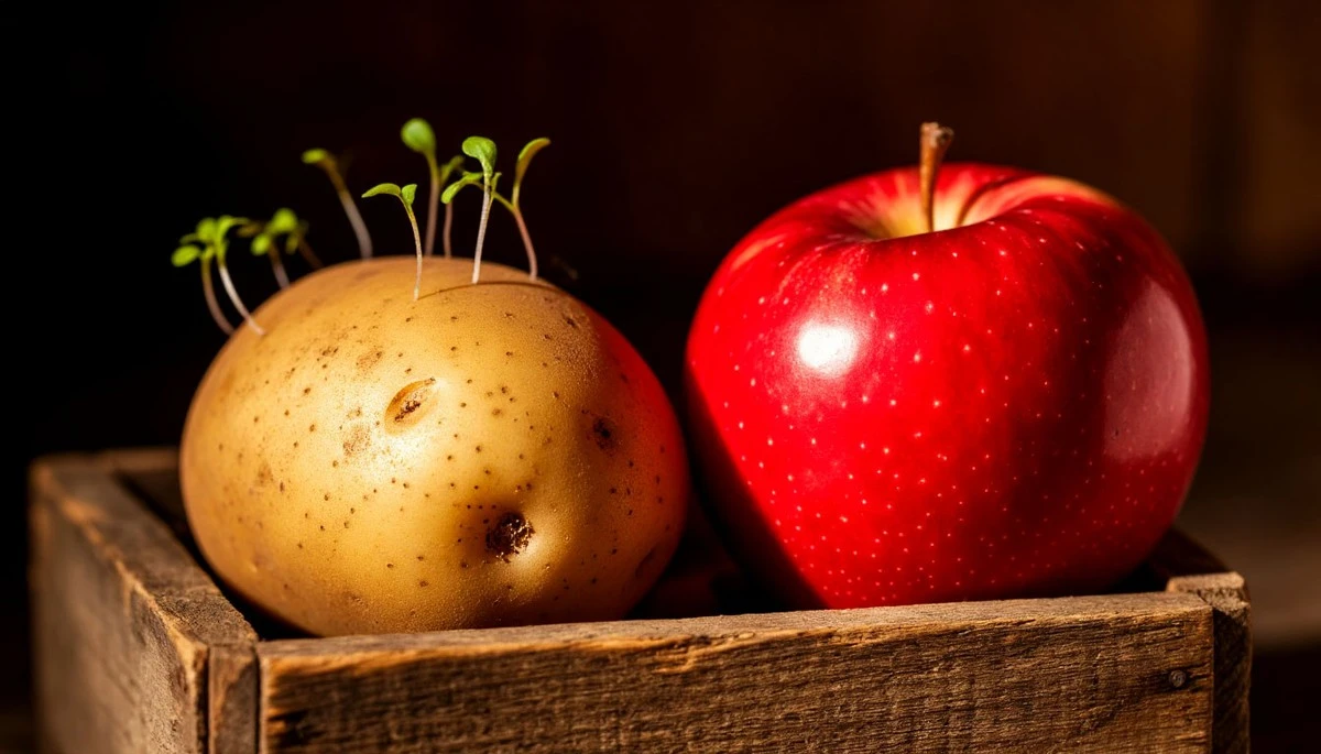 Dlaczego Twoje ziemniaki kiełkują? 1 trik wydłuży ich życie o miesiące