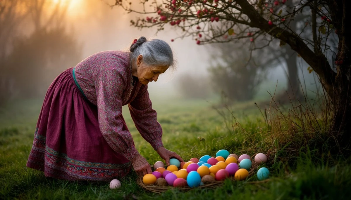 Zamiast zająca przychodzi tajemnicza starsza pani: niezwykła tradycja naszych sąsiadów