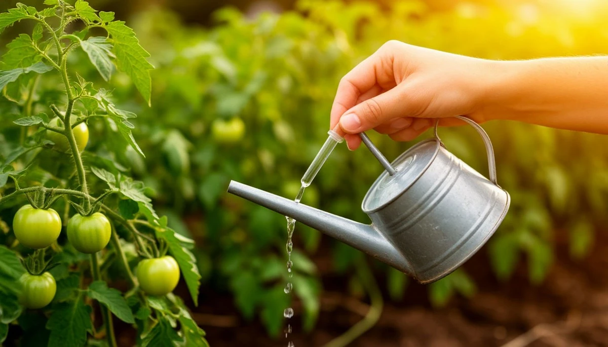 Dlaczego doświadczeni ogrodnicy zawsze dodają cztery krople jodu do wody pod pomidory