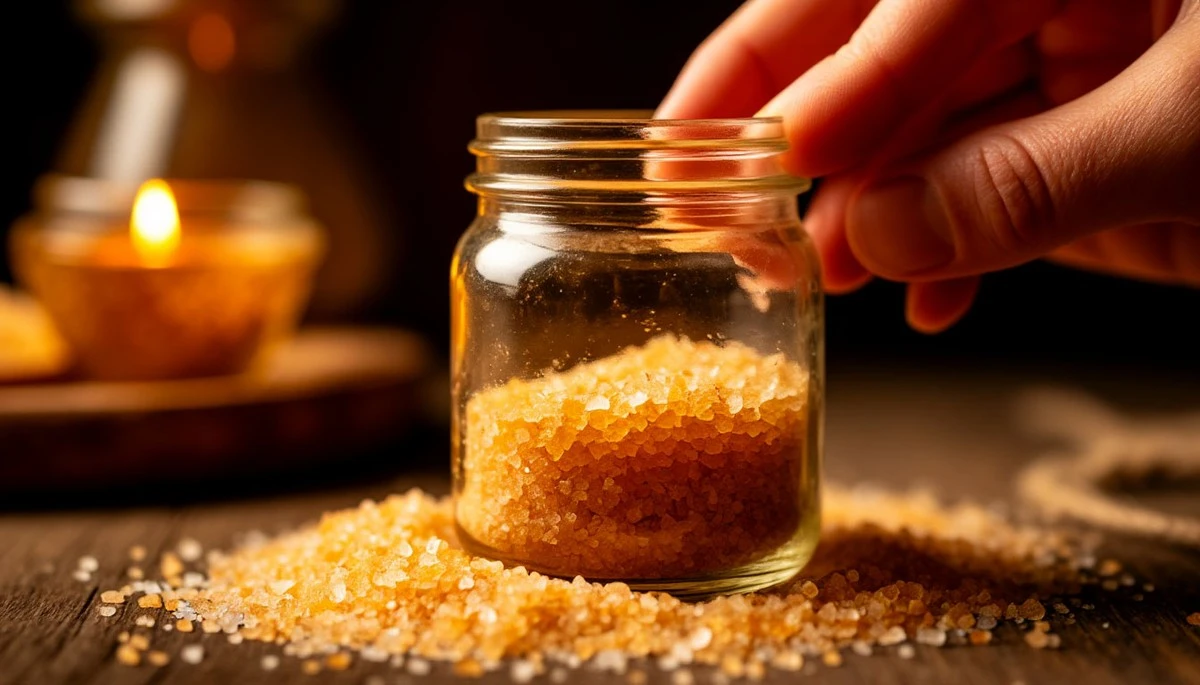 Dlaczego warto trzymać słoik soli z olejem przy łóżku