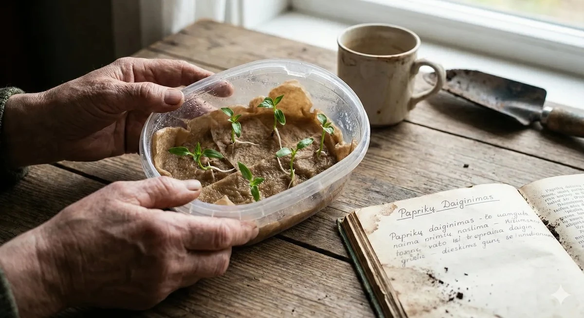 Dlaczego papryka u sąsiadów wschodzi tygodniami, a u mnie po 5 dniach? Stary trik z apteki