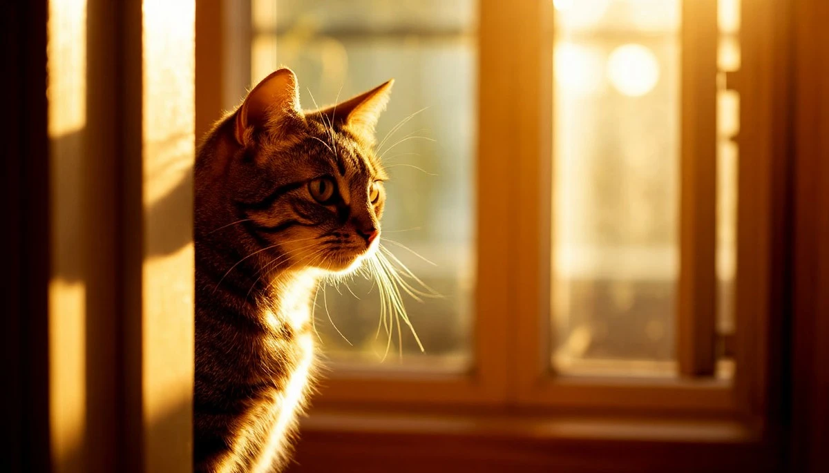 Dlaczego kot czeka pod drzwiami, zanim jeszcze włożysz klucz do zamka