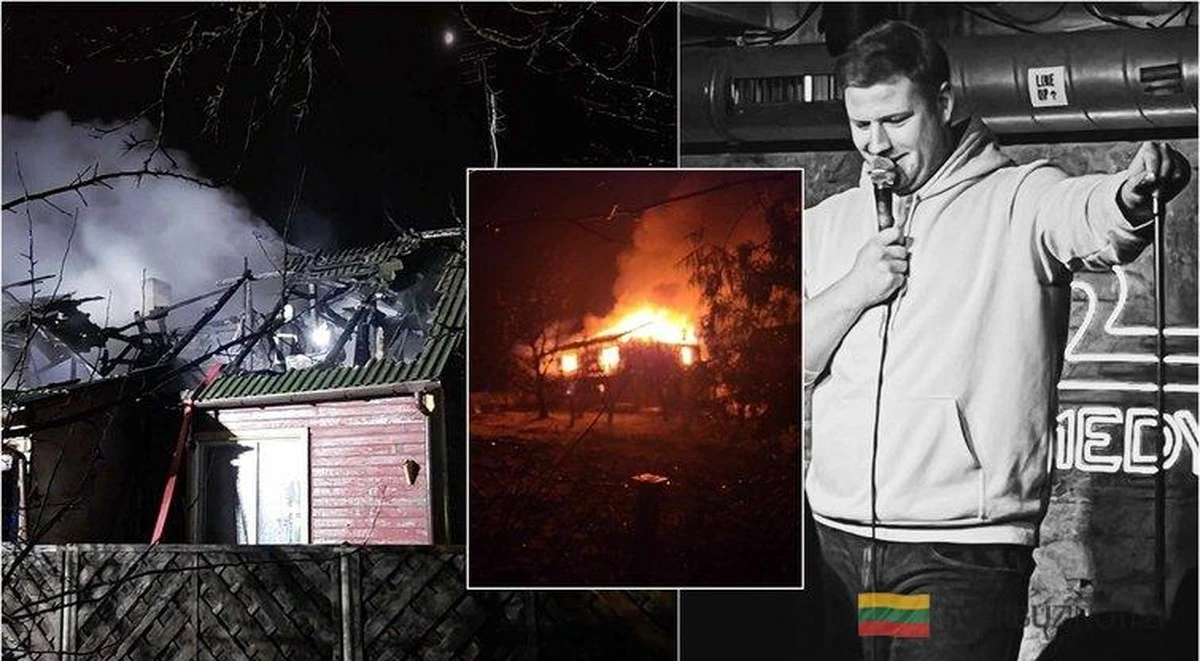 Dlaczego znany komik musiał pokazać zgliszcza swojego domu rodzinnego