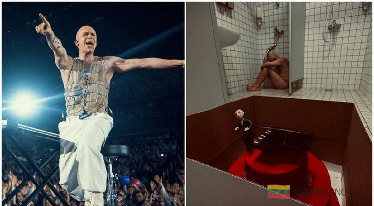 Vidas Bareikis: Niebieski opatrunek skrywa cenę wielkiego koncertu