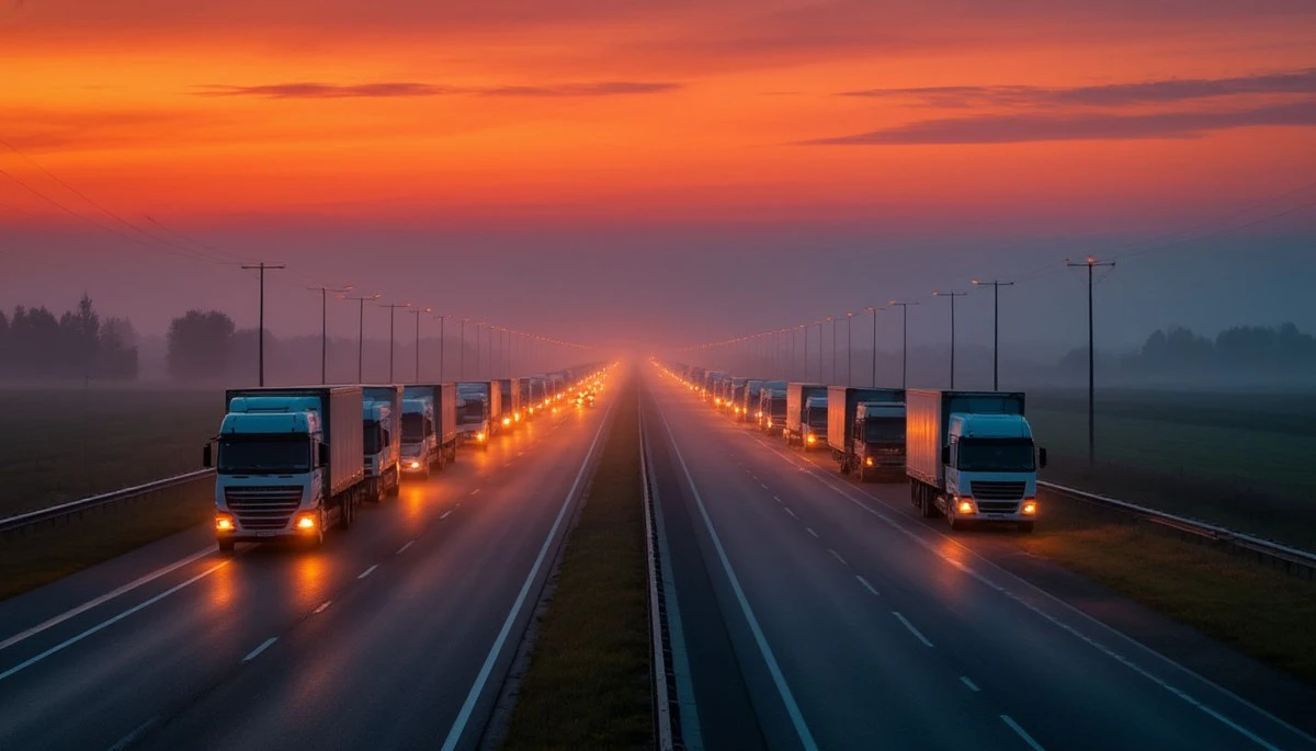 Dlaczego 5000 ciężarówek nagle utknęło na granicy