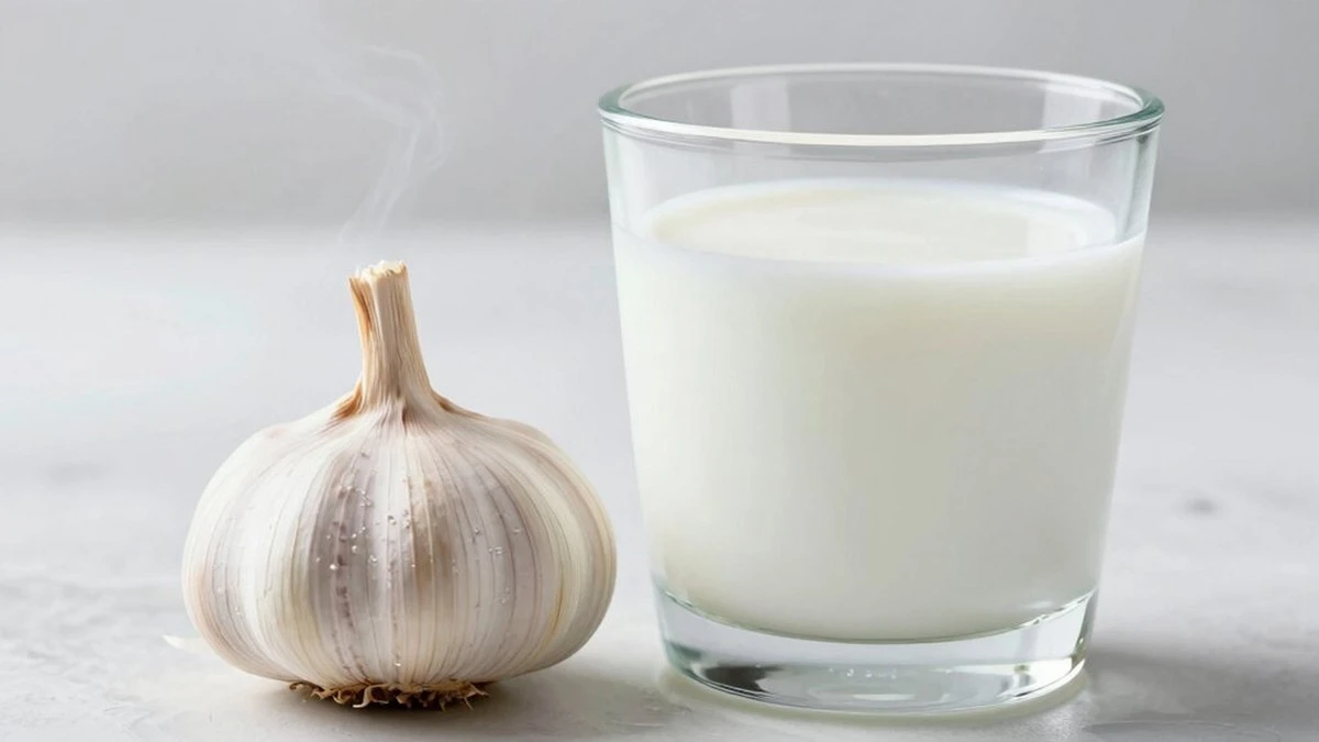 Dlaczego moja babcia codziennie przed snem piła mleko z czosnkiem