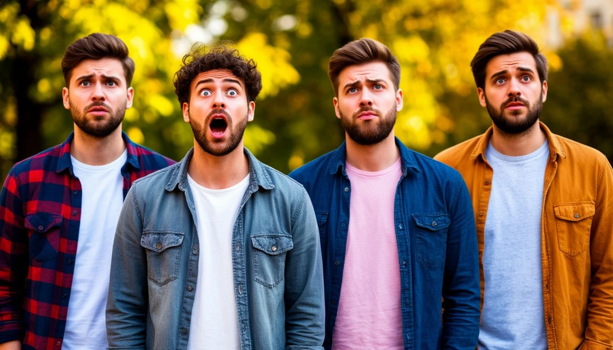 Ten niebieski sweter zdradza wszystko: wybierz najgłupszą postać