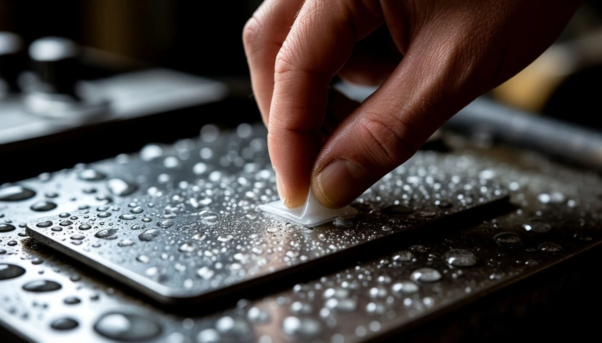 Dlaczego warto nakleić taśmę klejącą na stopę żelazka przed czyszczeniem