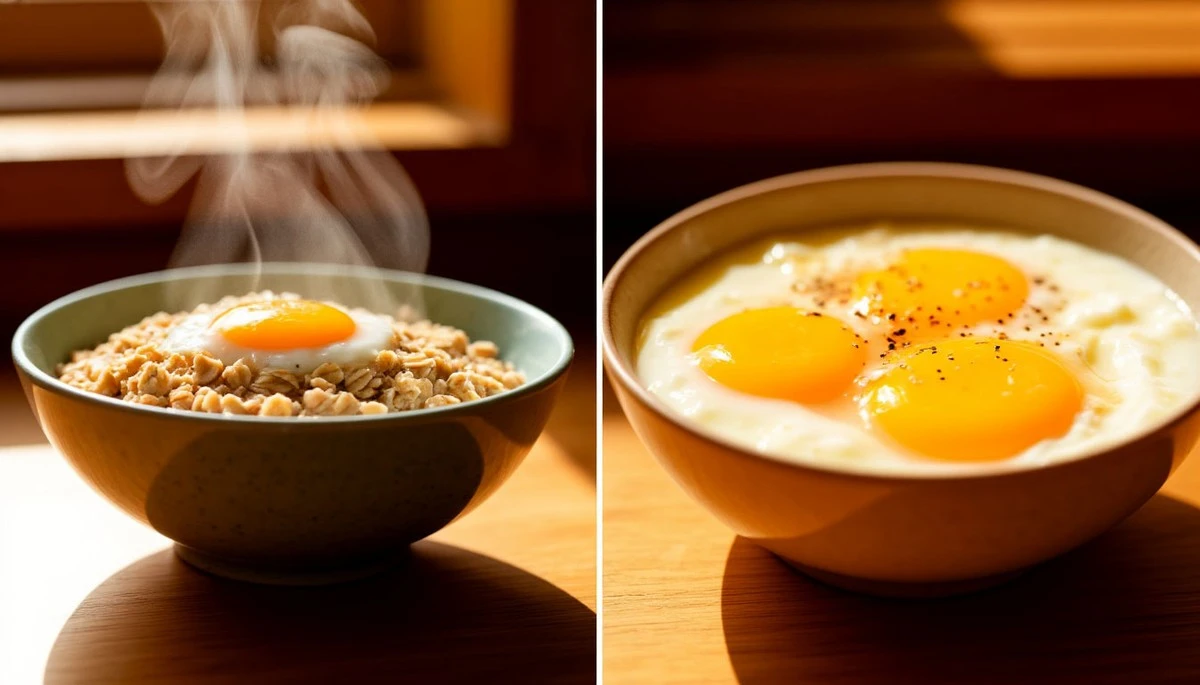 Dlaczego dietetycy częściej wybierają dwa jajka zamiast miski płatków owsianych