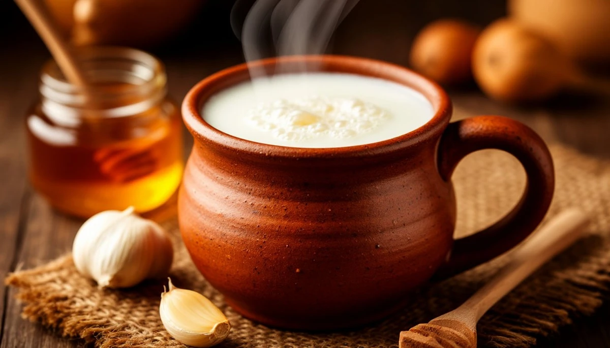 Dlaczego warto wrzucić posiekany czosnek do szklanki ciepłego mleka