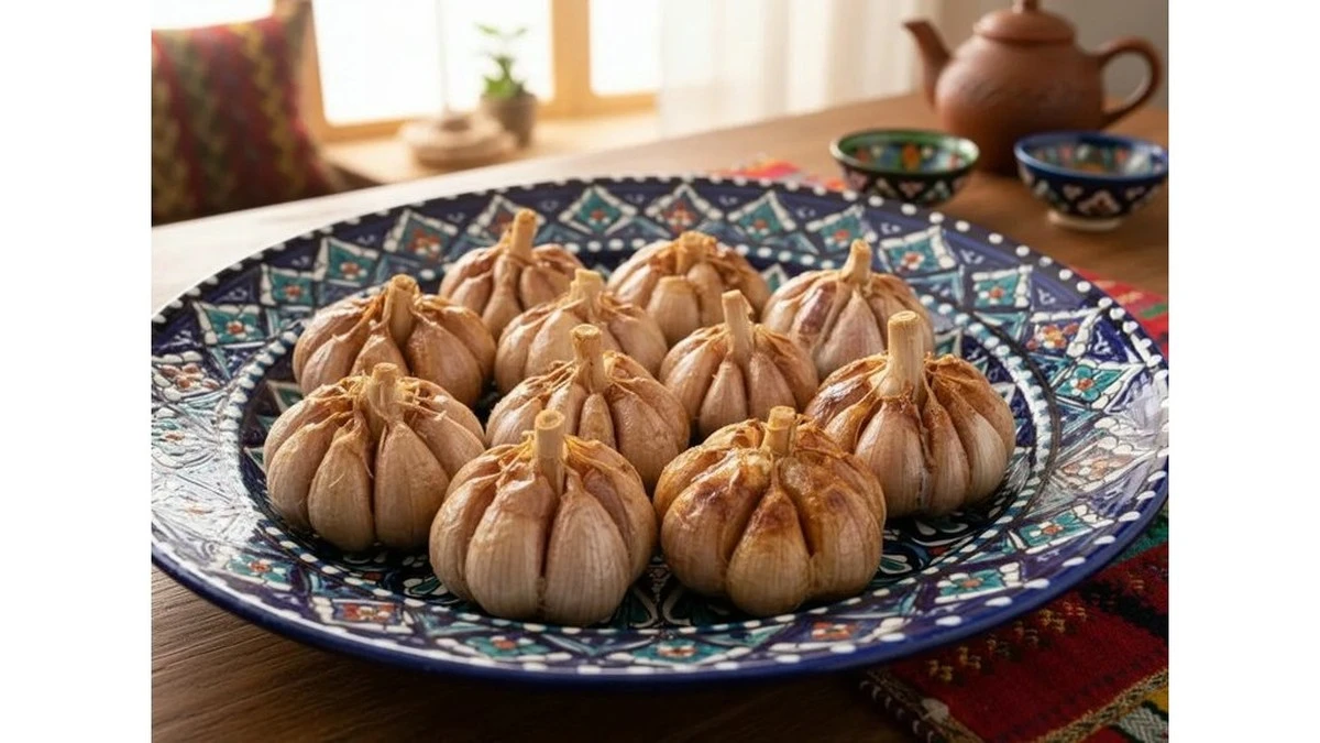 Czosnek w plowie: fioletowy szczegół zmienia smak (Błąd 90%)