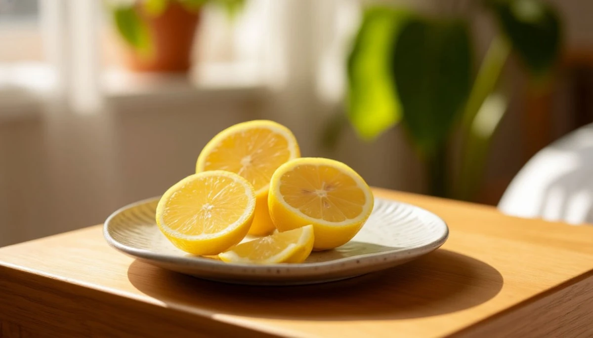 Dlaczego warto kłaść pokrojoną cytrynę na szafce nocnej