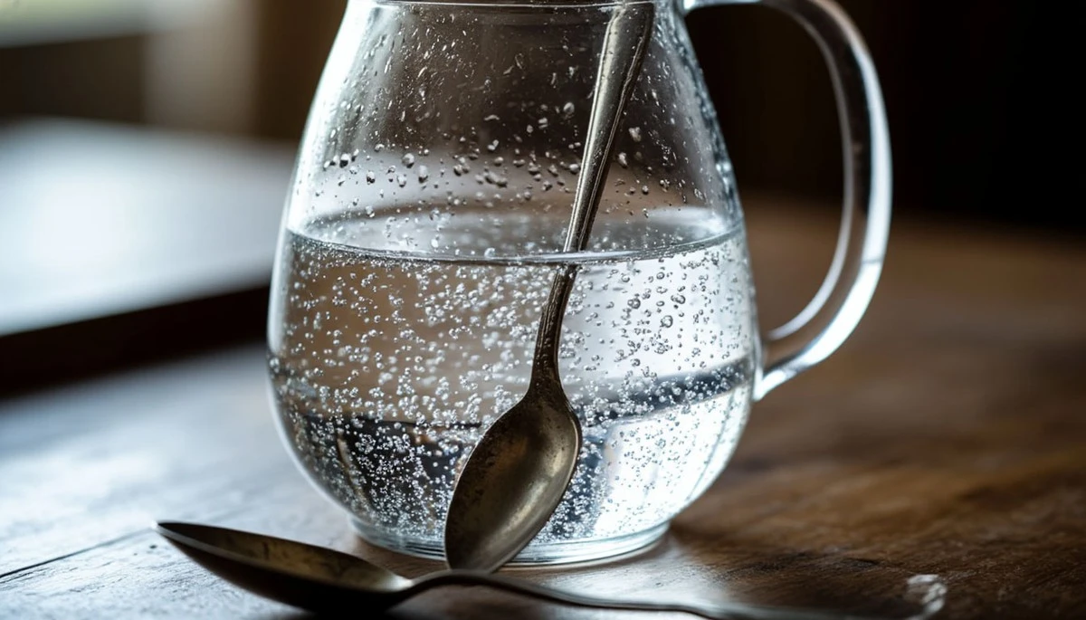 Dlaczego warto trzymać srebrną łyżeczkę w dzbanku z wodą